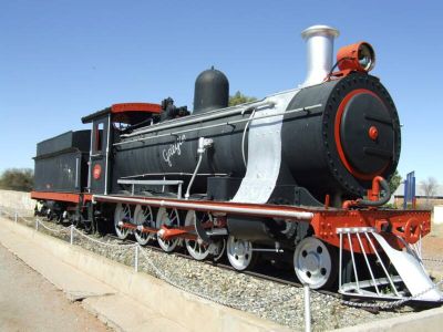 Retired Steam Locomotive